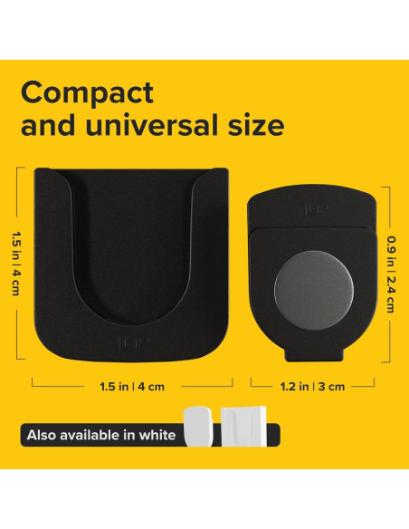 Soporte Magnético para Control Remoto X-bet MAGNETS - Set de 5 Piezas Negras