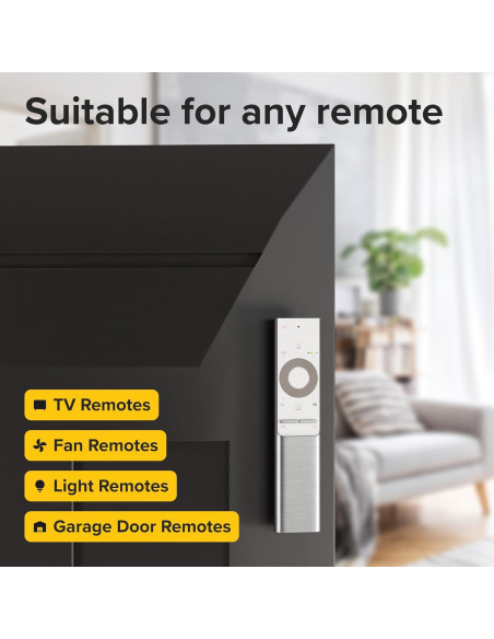 Soporte Magnético para Control Remoto X-bet MAGNETS - Set de 5 Piezas Negras