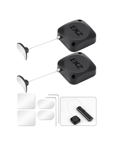 Candado Retráctil de Tether EKZ 2.3m para Control Remoto - 2 Pcs