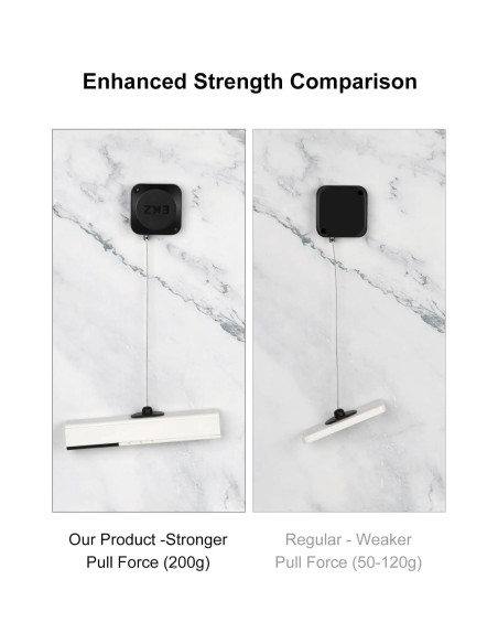 Candado Retráctil de Tether EKZ 2.3m para Control Remoto - 2 Pcs