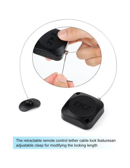 Candado Retráctil de Tether EKZ 2.3m para Control Remoto - 2 Pcs