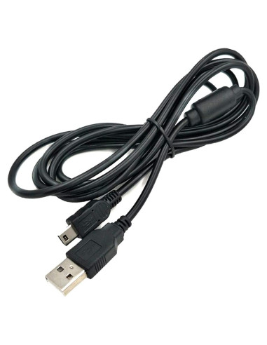 Cable de carga USB 1.8M Kailisen para controlador PS3