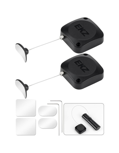 Candado Retráctil de Tether EKZ 2.3m para Control Remoto - 2 Pcs