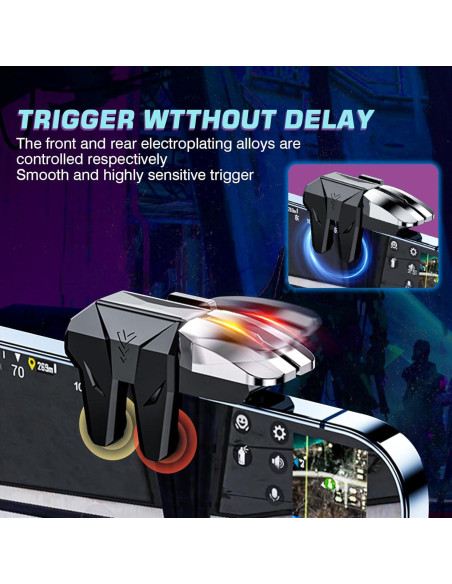 Controlador de Juego EasEasy para Smartphone - Gatillo 6 Dedos