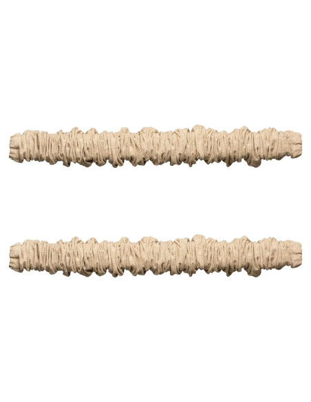 Cubierta de Cuerda de Tela EIFHYT 2 Paquetes 1.83m Marrón