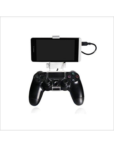 Soporte Clip Inteligente Dobe para Móvil PS4 Dualshock 4 Blanco Soporte Clip Inteligente Dobe para Móvil PS4 Dualshock 4 Blanco