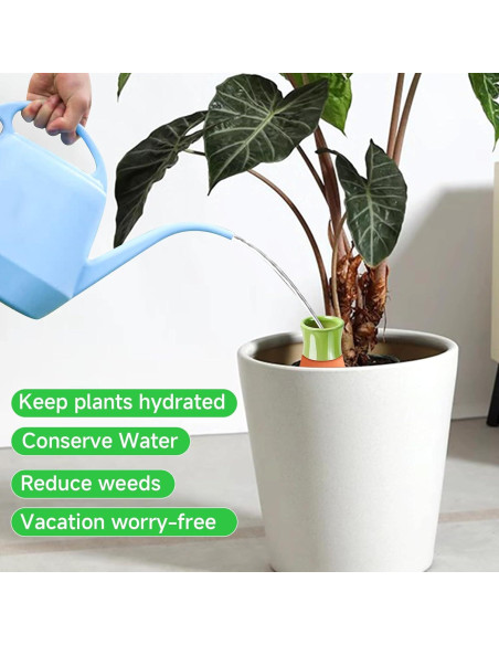 Ollas de Riego de Terracota NEAMVCT - Paquete de 4, 1.32 kg