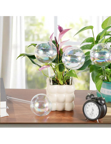 4PCS Esferas de Riego Automáticas Histely 368.5ml Vidrio