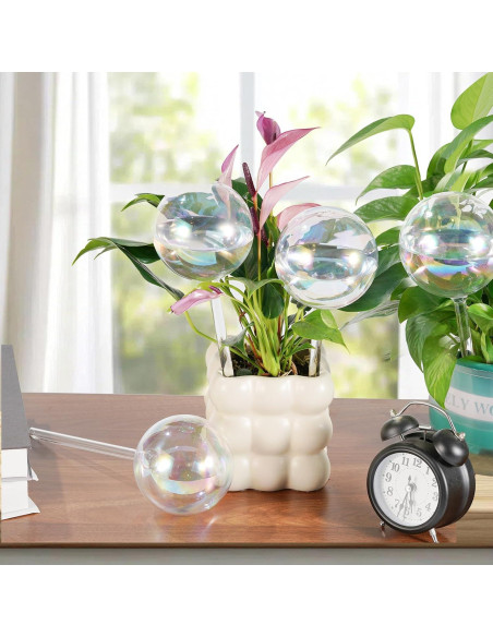 4PCS Esferas de Riego Automáticas Histely 368.5ml Vidrio