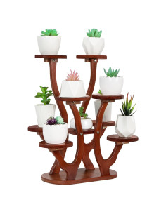 Soporte de Plantas Mini Suculentas Jotsport 9 Macetas 39x45.7cm