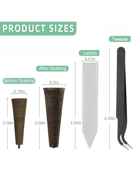 30 Esponjas de Crecimiento Feyut para Jardín Hidropónico