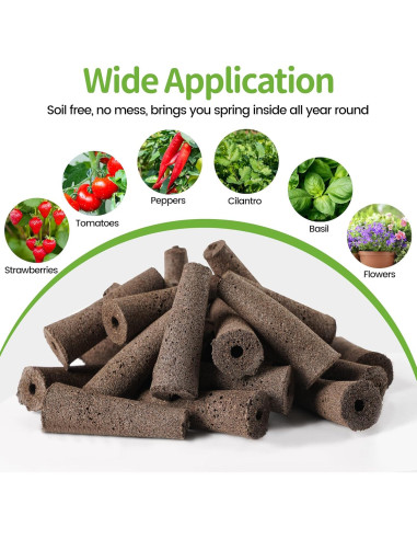 30 Esponjas de Crecimiento Feyut para Jardín Hidropónico