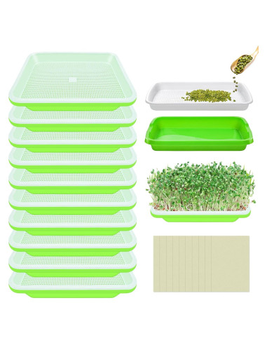 Bandejas Germinadoras Legigo 10 Paquetes Sin Tapas 33x25cm