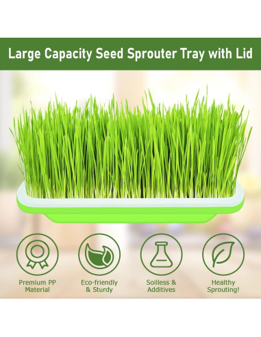 Bandejas Germinadoras Legigo 10 Paquetes Sin Tapas 33x25cm