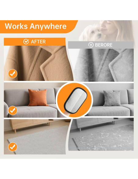 Guantes de Limpieza Reutilizables INABULETWO para Mascotas