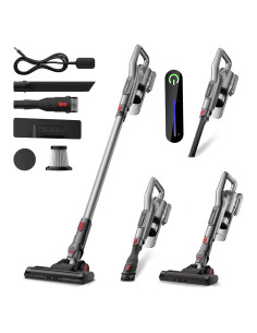 Aspiradora Inalámbrica KZXKGXL AK-X9 220W HEPA 20min Rojo