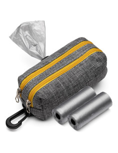 Soporte de Bolsa de Excremento de Perro 2Brothers Gris - Accesorio Duradero
