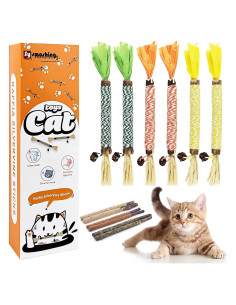 12 Juguetes de Masticar para Gatos Sysmashing - Silvervine Natural