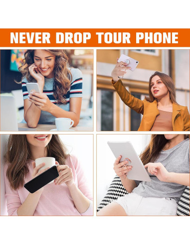 Soporte para Anillo de Teléfono GEEHUA Oro Rosa Ajustable