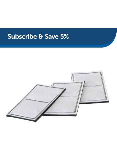 Filtros de Carbono PetSafe Drinkwell para Fuentes de Agua - 3 Unidades