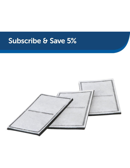 Filtros de Carbono PetSafe Drinkwell para Fuentes de Agua - 3 Unidades Filtros de Carbono PetSafe Drinkwell para Fuentes de Agua - 3 Unidades