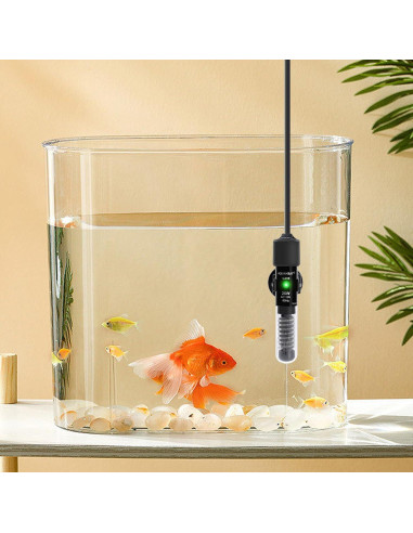 Calentador de Acuario AQUANEAT 25W Mini para Peces Betta
