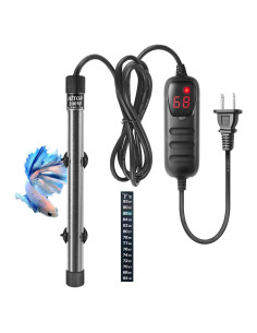 Calentador de Acuario HITOP 100W Digital Compacto 10-25 Gal