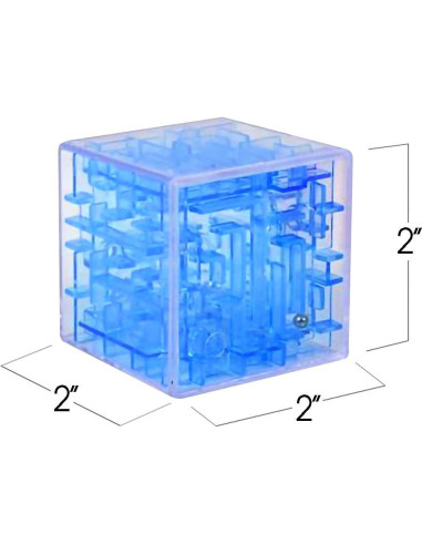 Juego de Cubos de Rompecabezas Laberinto Gamie - Set de 3