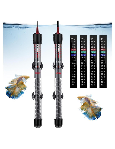 Calentador de Acuario Dreyoo 300W Ajustable para Peceras