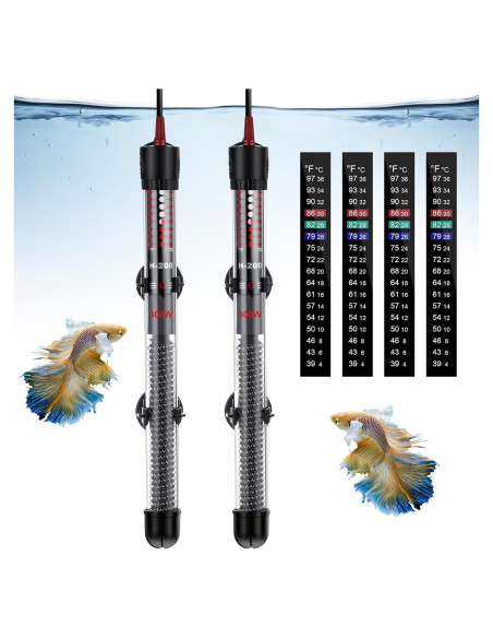 Calentador de Acuario Dreyoo 300W Ajustable para Peceras
