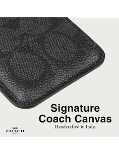 Billetera Magnética Coach para iPhone 16/15/14/13/12 - Carbón 2