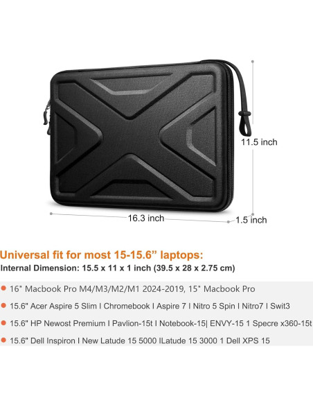 Funda Dura SITHON para Laptop 15.6" y MacBook Pro 16"