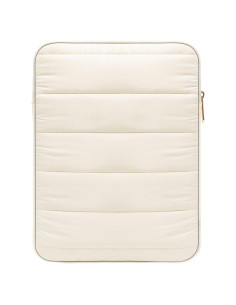 Funda Acolchada MoKo para Laptop 13-14" Blanco Lechoso