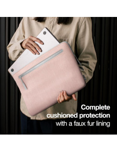 Funda Compacta para Laptop Incase Rosa Blush 14" Resistente 2