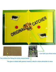 Trampas de Pegamento para Ratones Tysonir - 8 Unidades Ecológicas 2