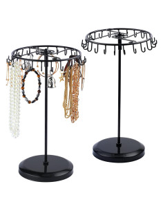Soporte Giratorio de Joyería Ferraycle 2 Pcs Metal 34 cm