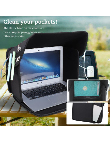 Sombra para Laptop YUMTIM 12-14'' Protección Privacidad