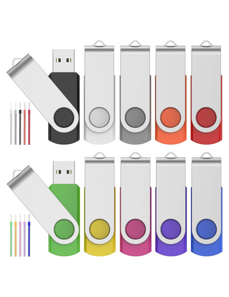 Unidad Flash FEBNISCTE 16GB - Paquete de 10 USB 2.0