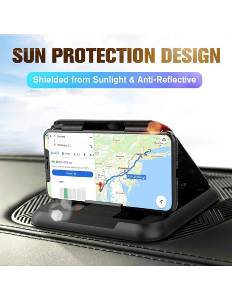 Soporte Universal para Teléfono de Coche Milukon - Ajustable