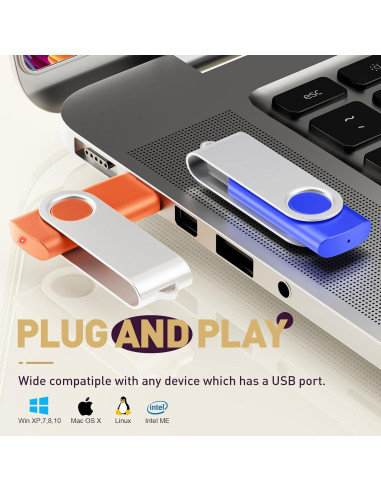 Unidad Flash FEBNISCTE 16GB - Paquete de 10 USB 2.0