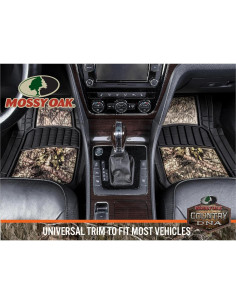 Alfombrillas de Piso Mossy Oak Camo - Todo Clima - 4 Pzs 2