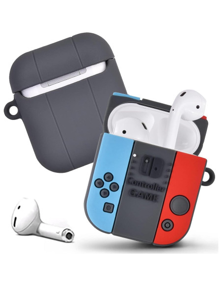 Funda de Silicona 3D AIRSPO para AirPods 1 y 2 - Caricatura Linda