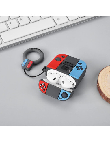 Funda de Silicona 3D AIRSPO para AirPods 1 y 2 - Caricatura Linda