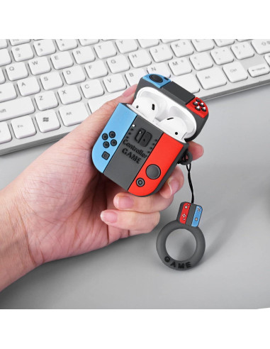 Funda de Silicona 3D AIRSPO para AirPods 1 y 2 - Caricatura Linda