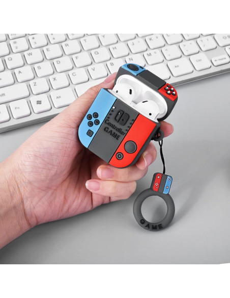 Funda de Silicona 3D AIRSPO para AirPods 1 y 2 - Caricatura Linda