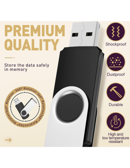 Unidad Flash FEBNISCTE 16GB - Paquete de 10 USB 2.0