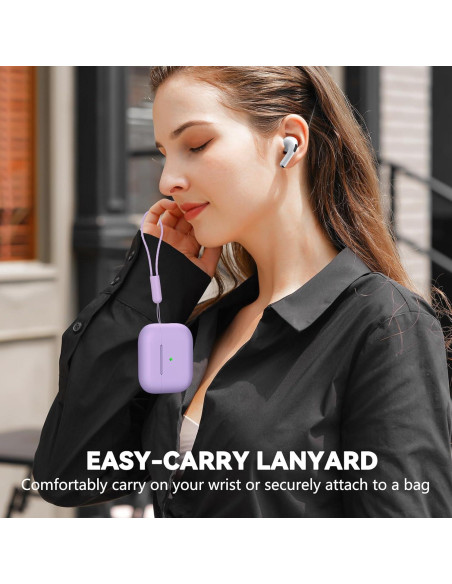 Funda Protectora Silicona Apple AirPods Pro 2 Gen + Kit Limpieza