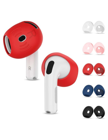 5 Pares de Cubiertas de Silicona para AirPods 4 - QINZAC