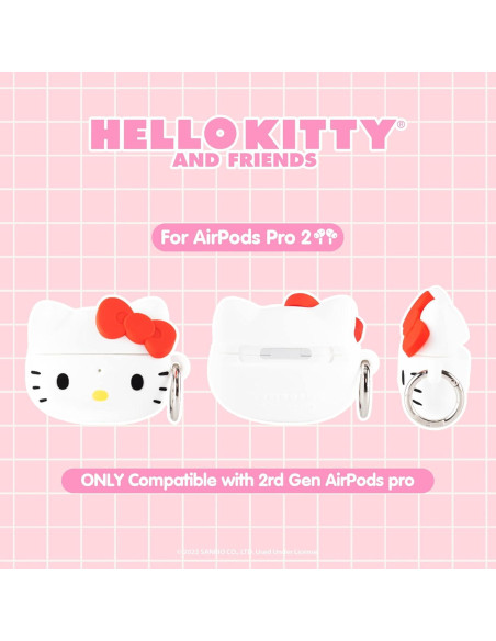 Funda Protectora para AirPods Pro 2 iFace Hello Kitty Funda Protectora para AirPods Pro 2 iFace Hello Kitty