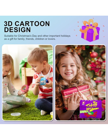 Funda Silicona 3D YIPINJIA para AirPods Pro 2 - Paquete de 3